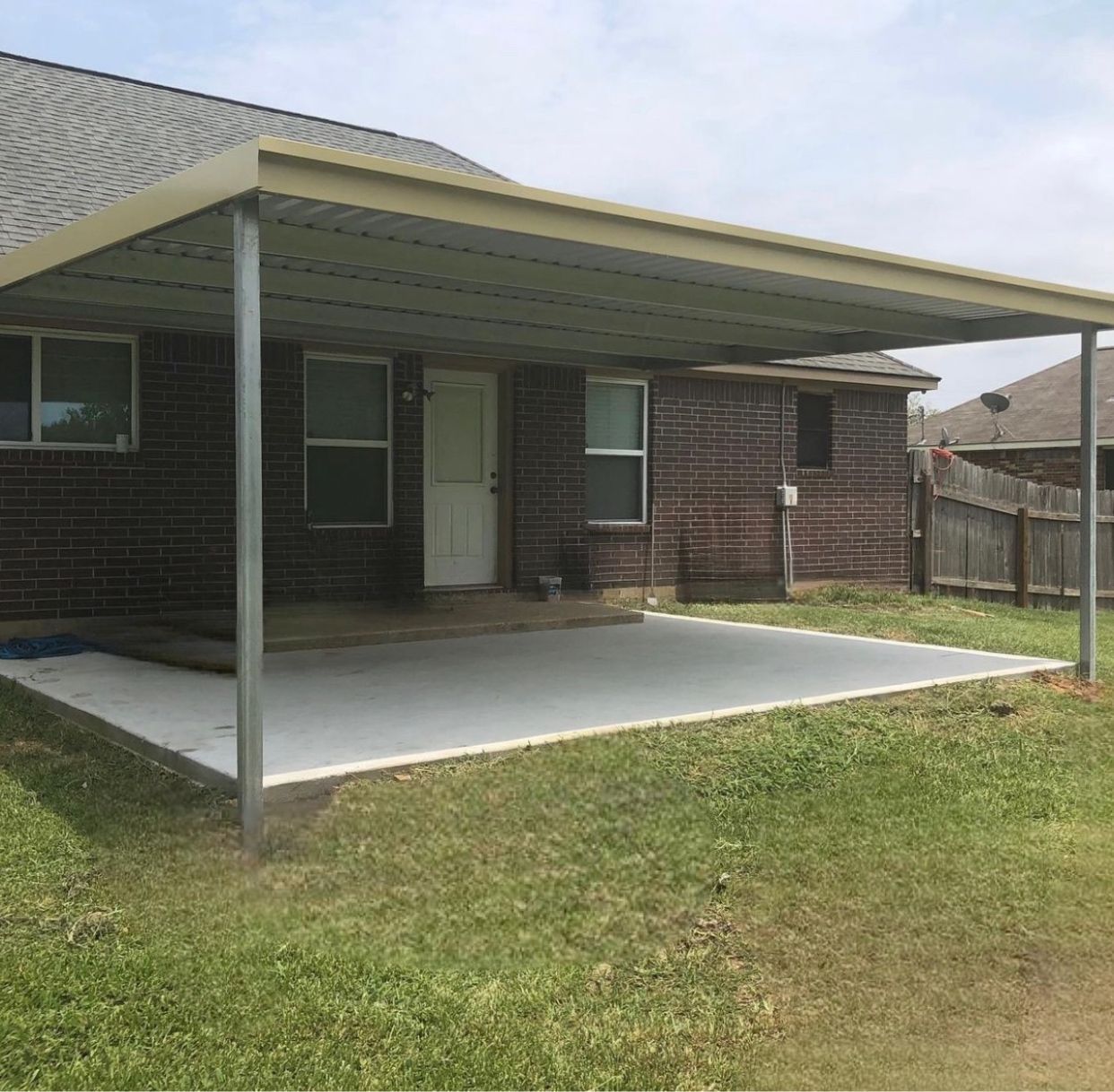 Galvanize Steel Carport and Patio Covers Photo Gallery | Houston, TX