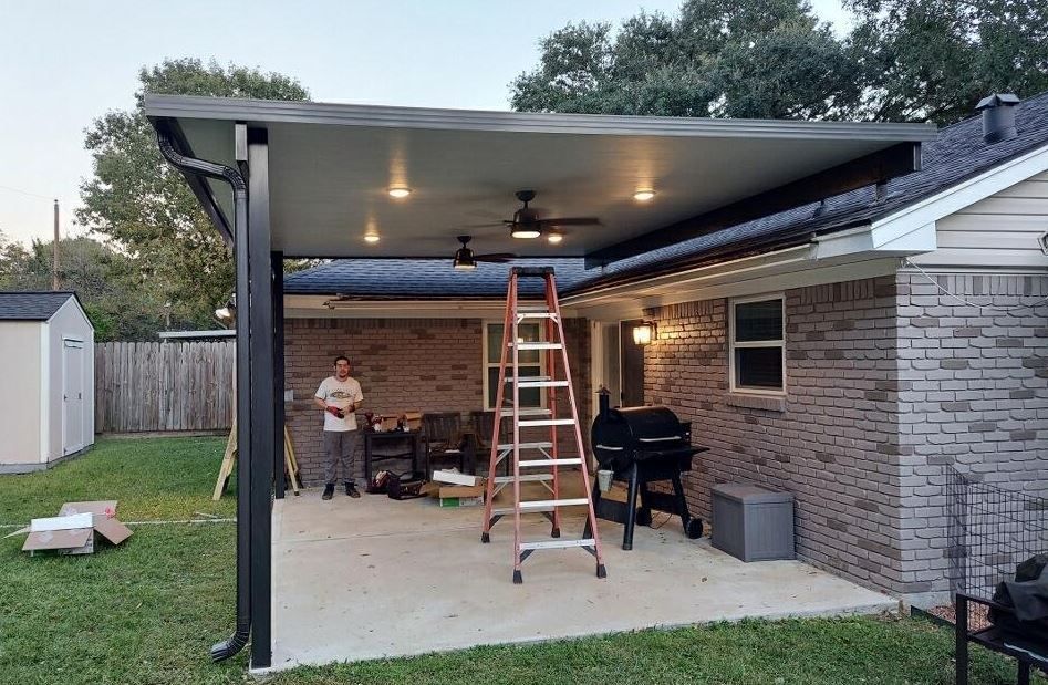 Installed roof mounts