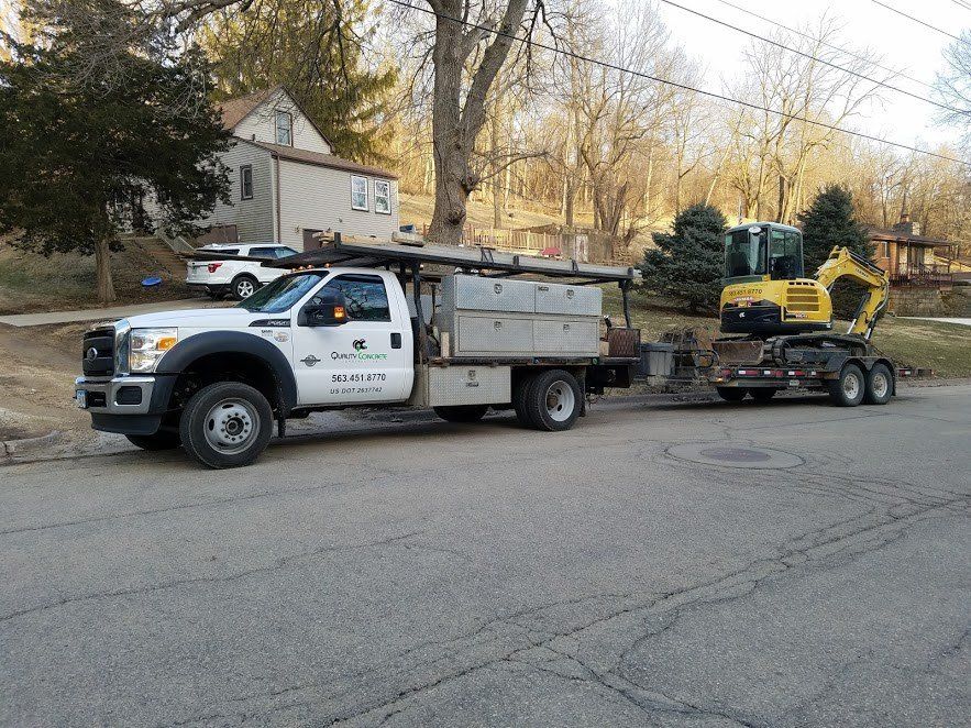 Quality Concrete Construction Concrete Services Dubuque IA