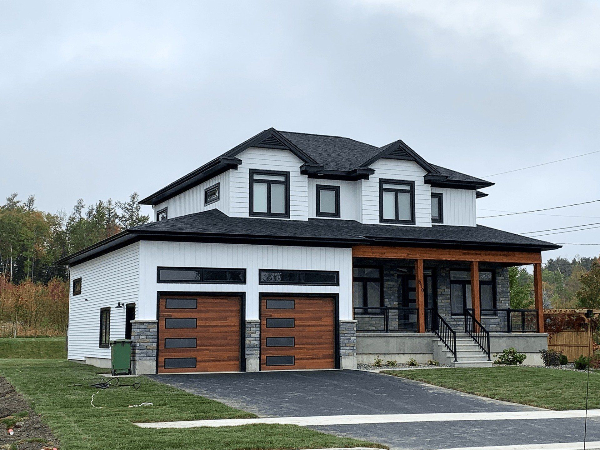 Residential garage doors