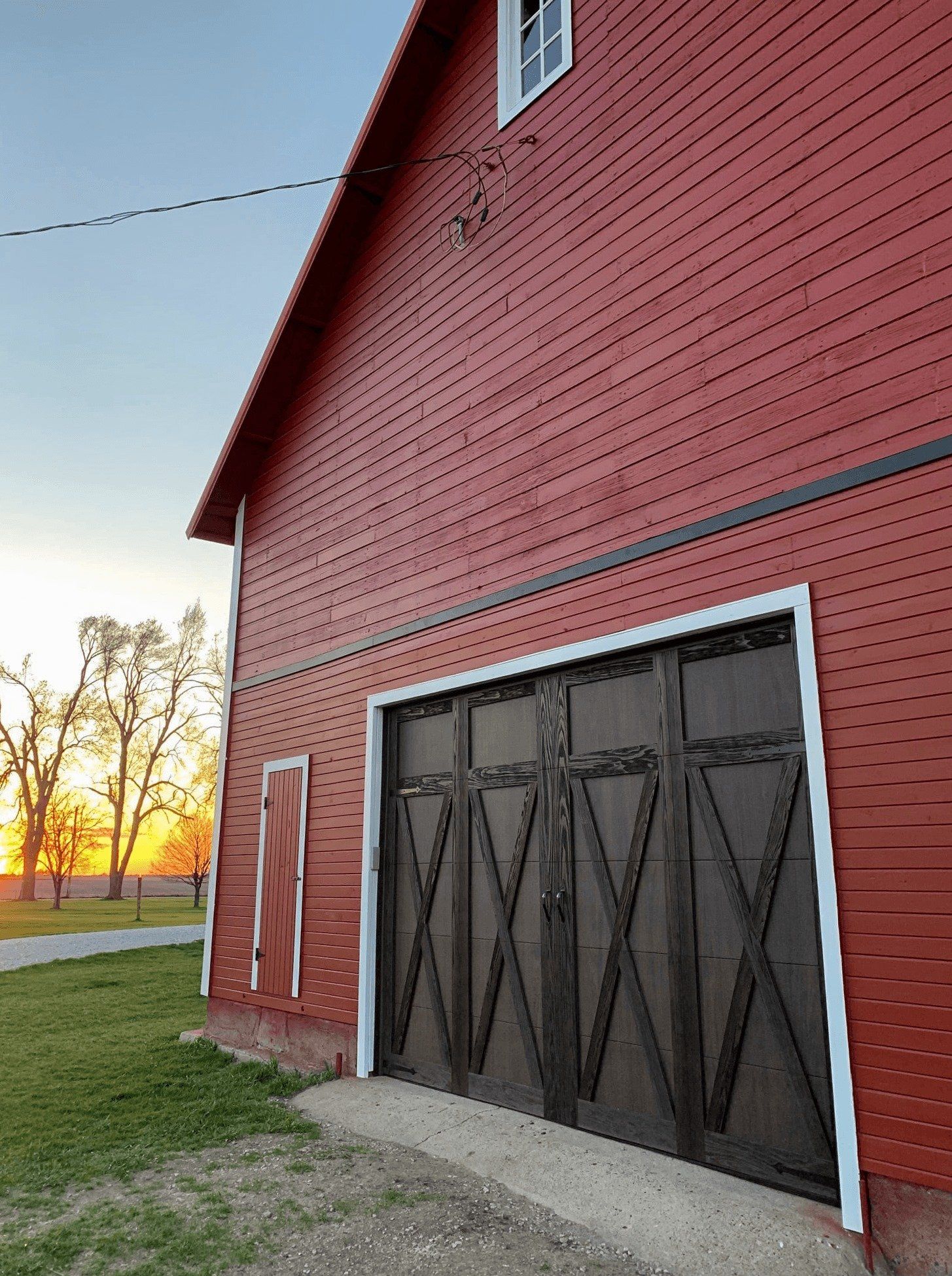 Barn overhead doors