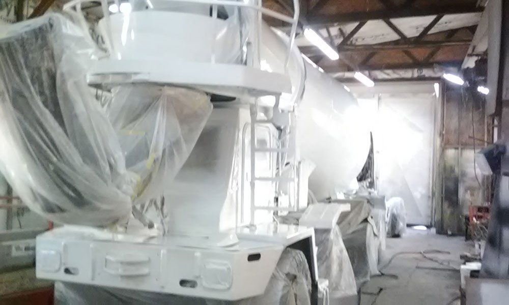Concrete Truck Painting works