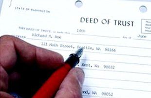 Pen Writing Deed of Trust