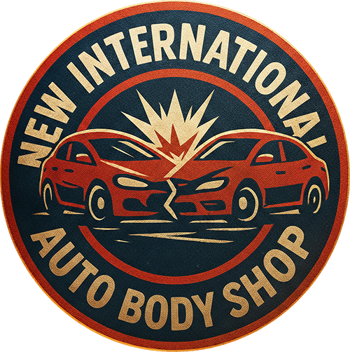 New International Auto Body Shop - logo