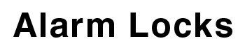 Alarm Locks