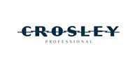 Crosley Professional logo in dark blue text on a white background, with a horizontal line through the word Crosley.