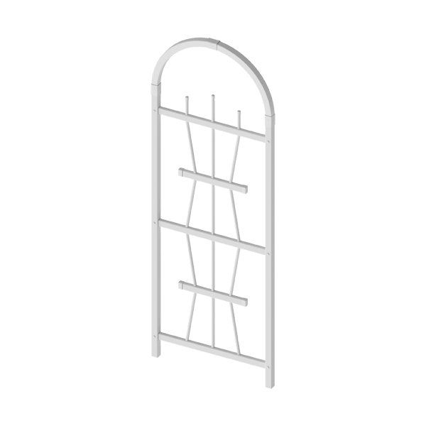 White trellis