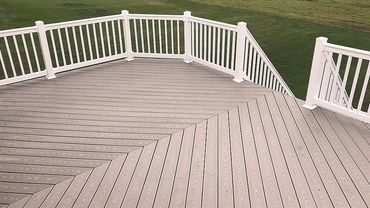 Wooden deck