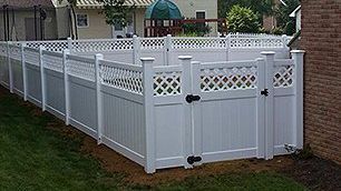 Vinyl fencing