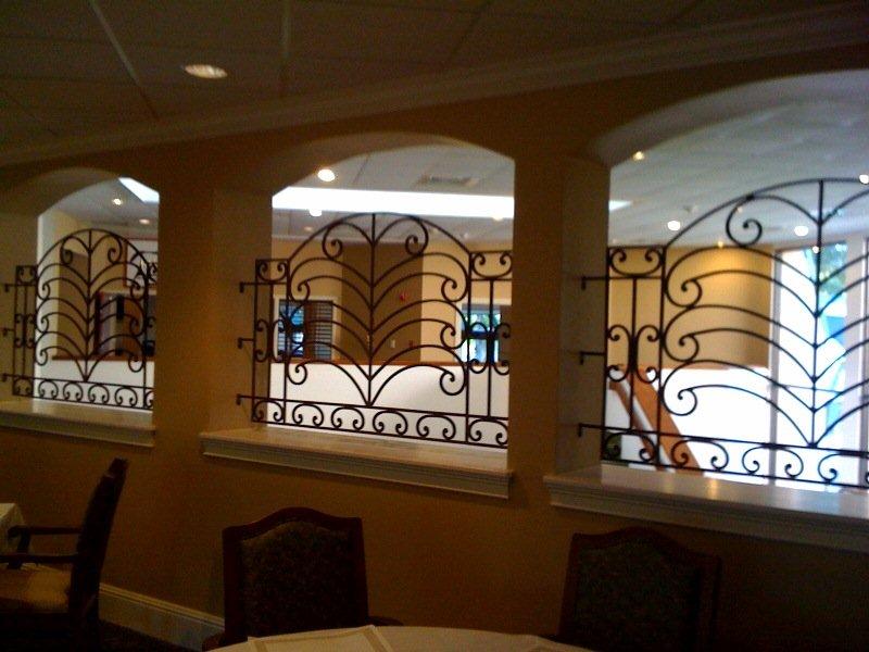 Ornamental gates and railings