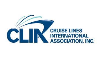 The cruise lines international association inc. logo on a white background