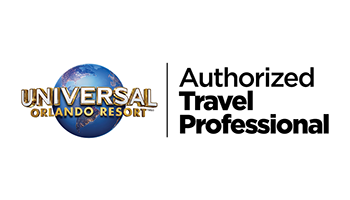 Universal orlando resort is an authorized travel professional.