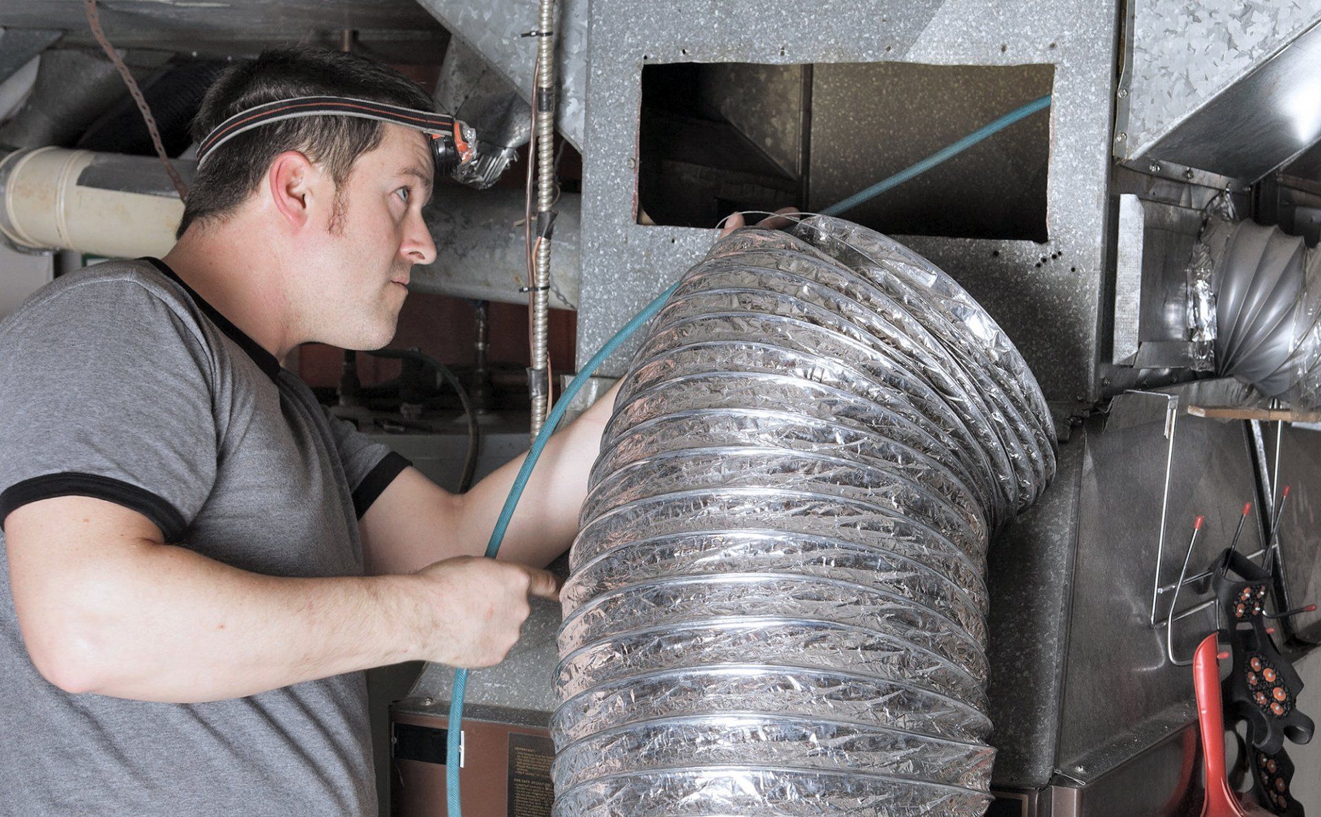 Residential duct cleaning