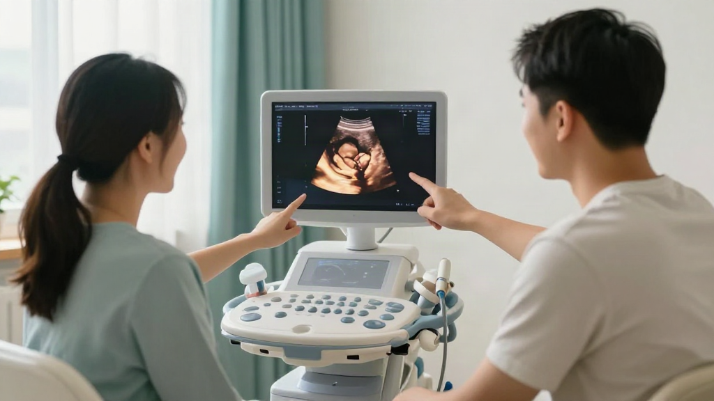 Mom Sees Baby in 3D Image on Screen