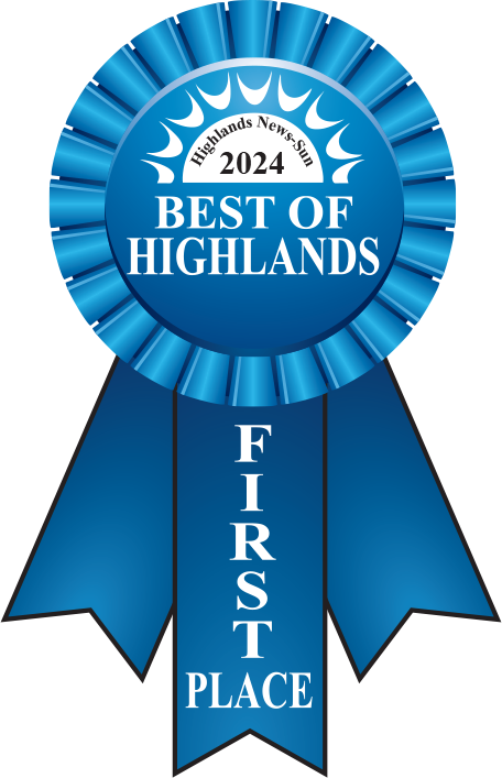 2024 Best of Highlands First Place