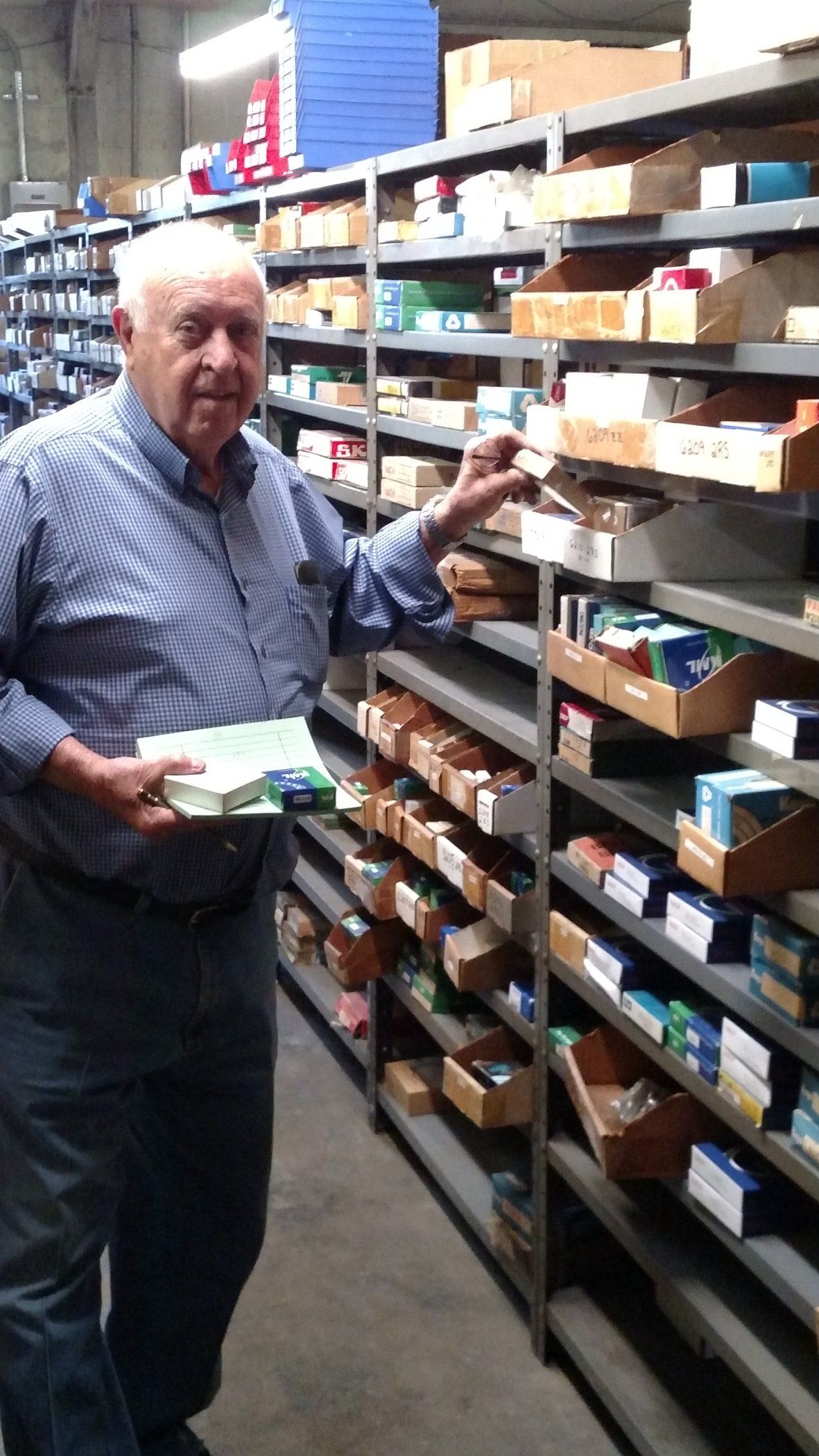 Dixie Industrial Service Store room