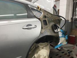 Auto body collision repair