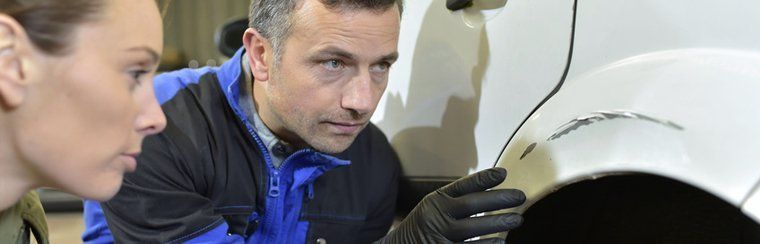 Auto body collision service