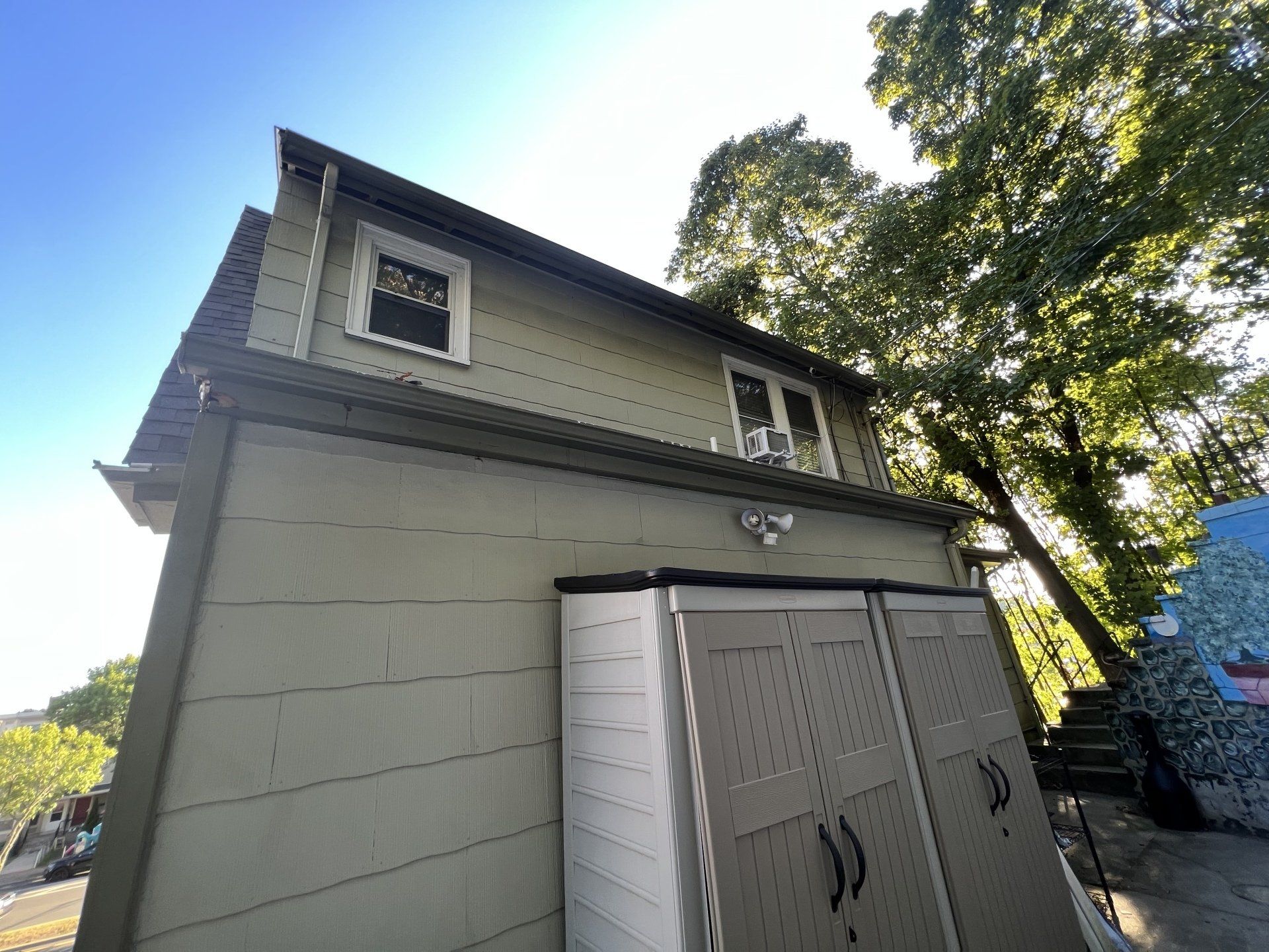 Home with small storage