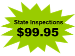 State Inspections $99.95