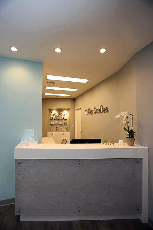 valley smiles reception area