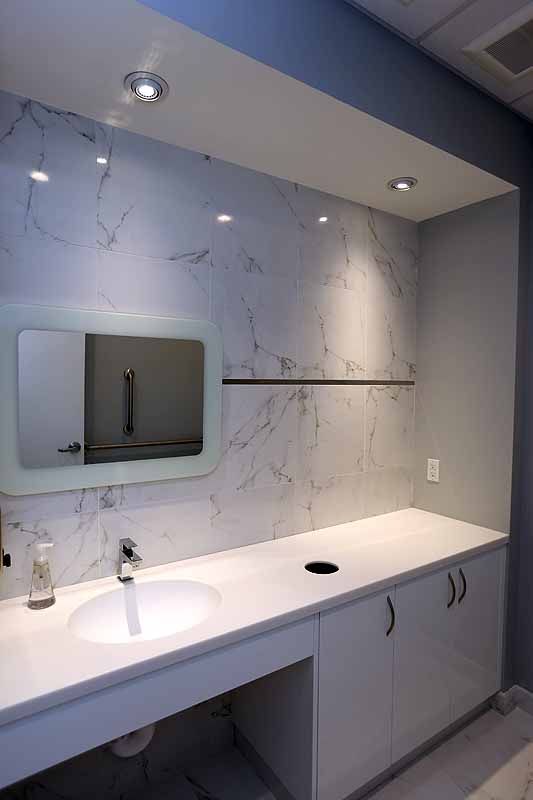 valley smiles bathroom counter