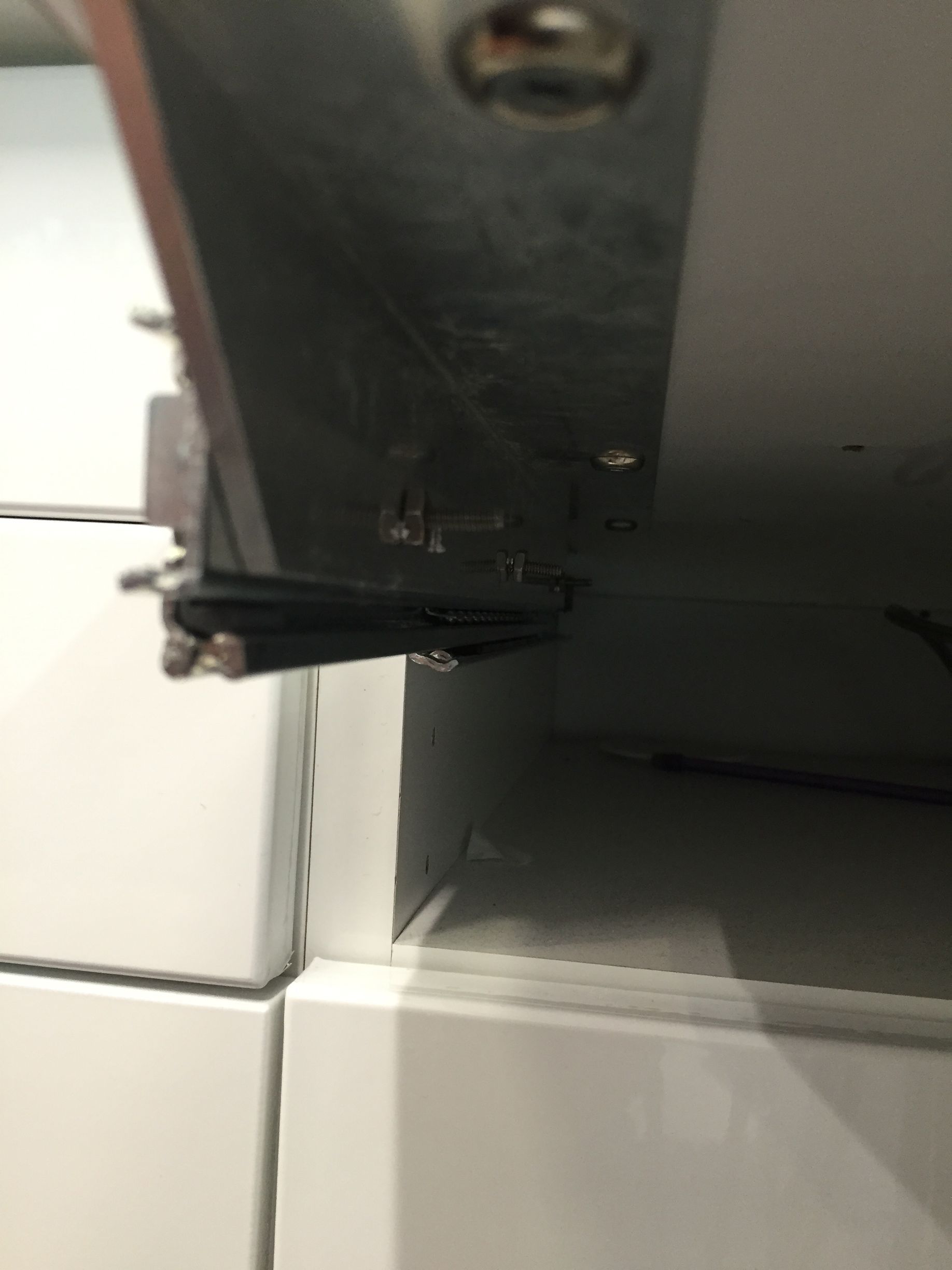 screw of dental cabinetry