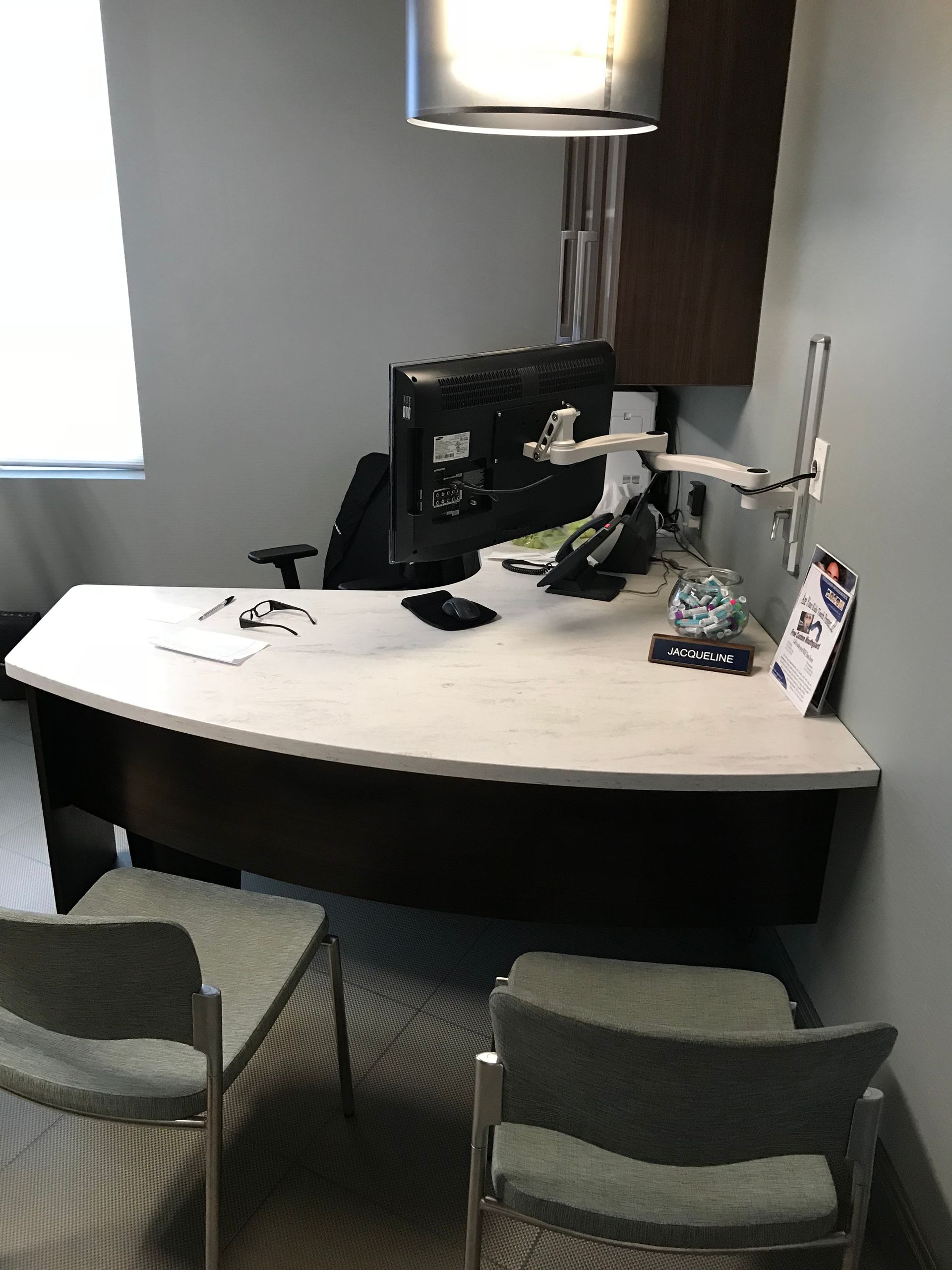 consultation area at the clinic