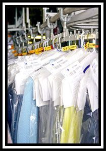 Dry cleaning services