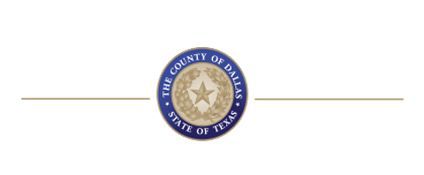 Seal of the County of Dallas, Texas logo