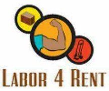Labor for rent graphic