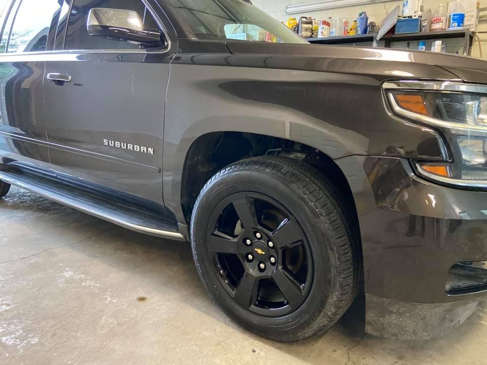 Gray Chevrolet Suburban