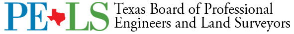PELS Texas Board of Professional Engineers and Land Surveyors
