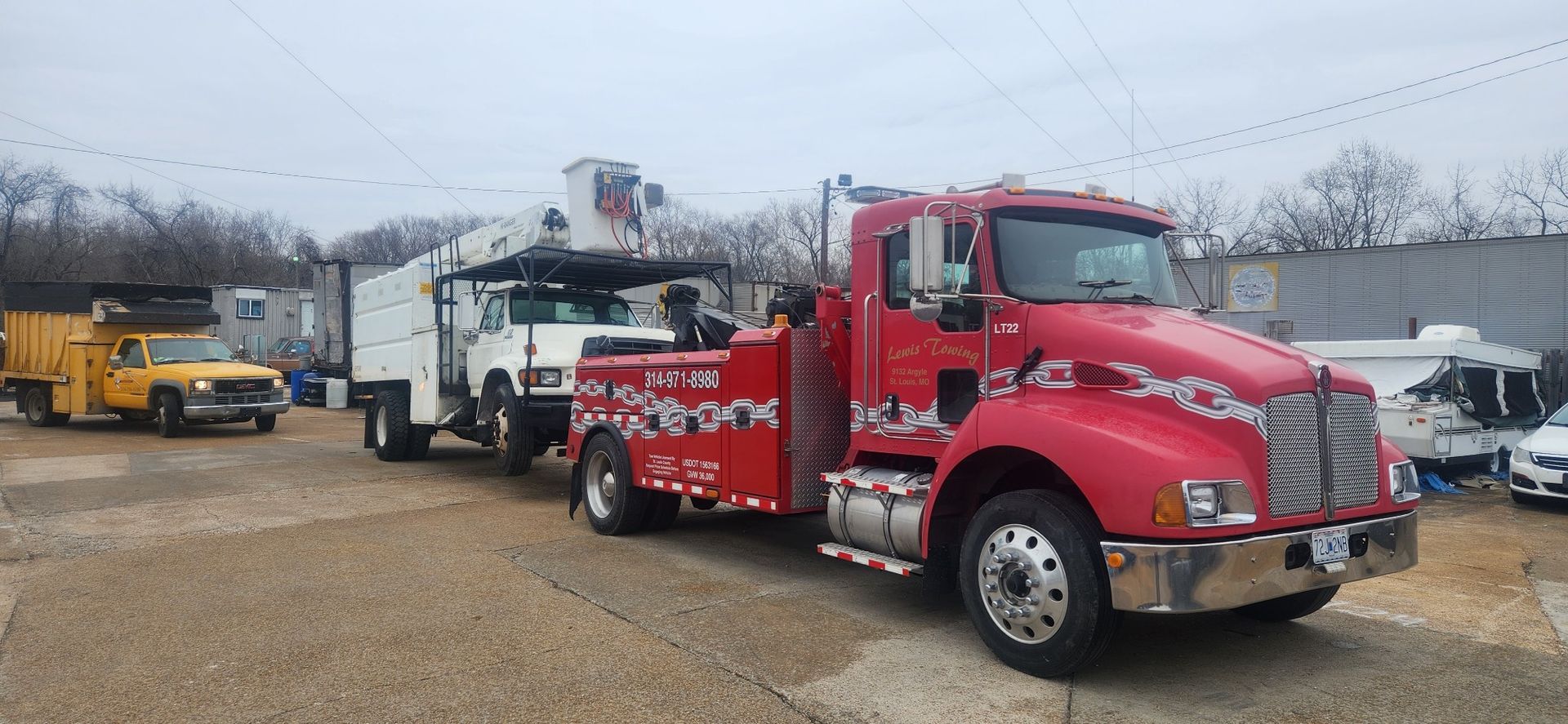 Professional towing services