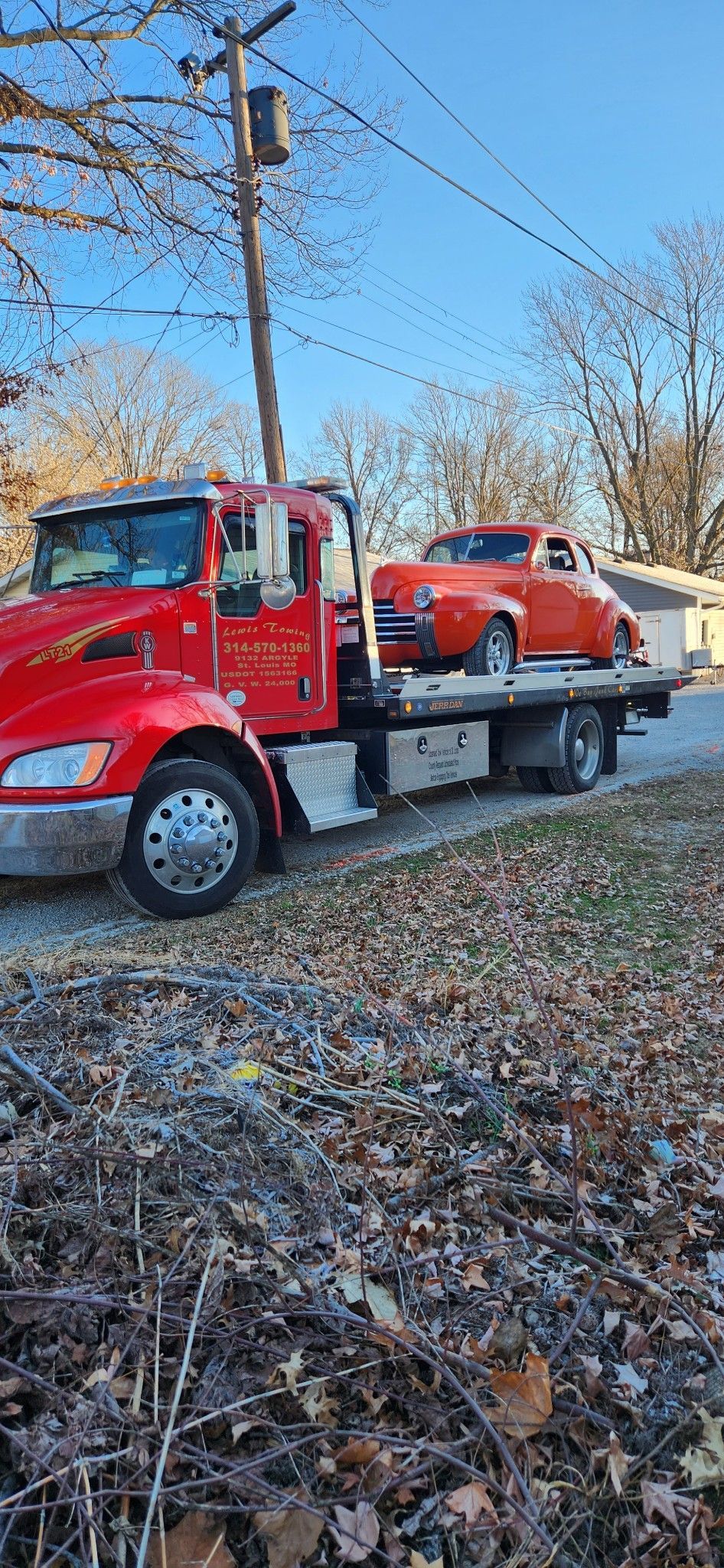 Professional roadside services