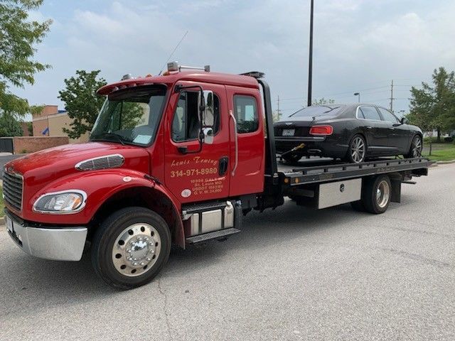 Towing a small sized car
