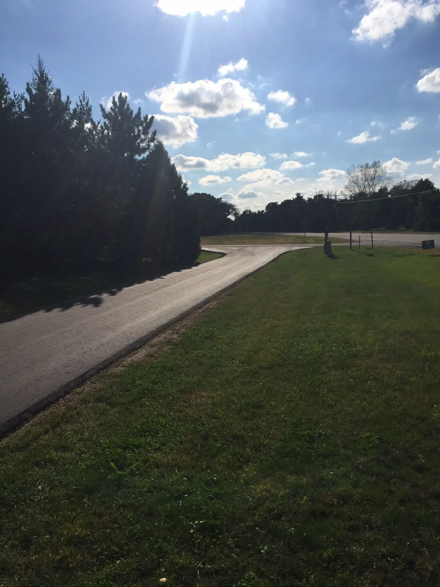 Asphalt paving service