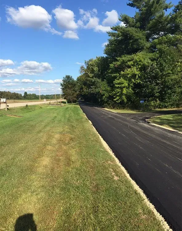 Asphalt paving service