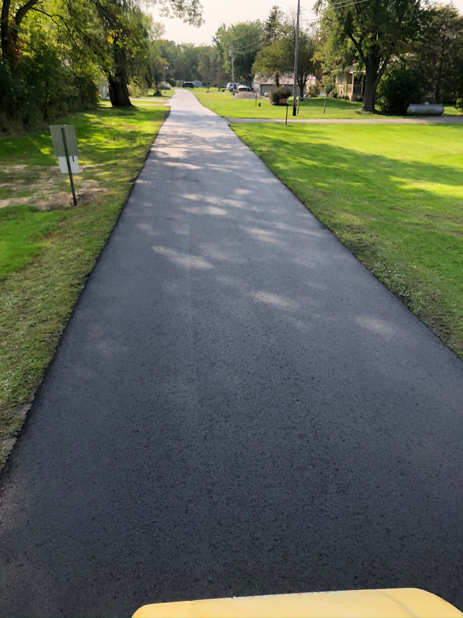 Asphalt paving service
