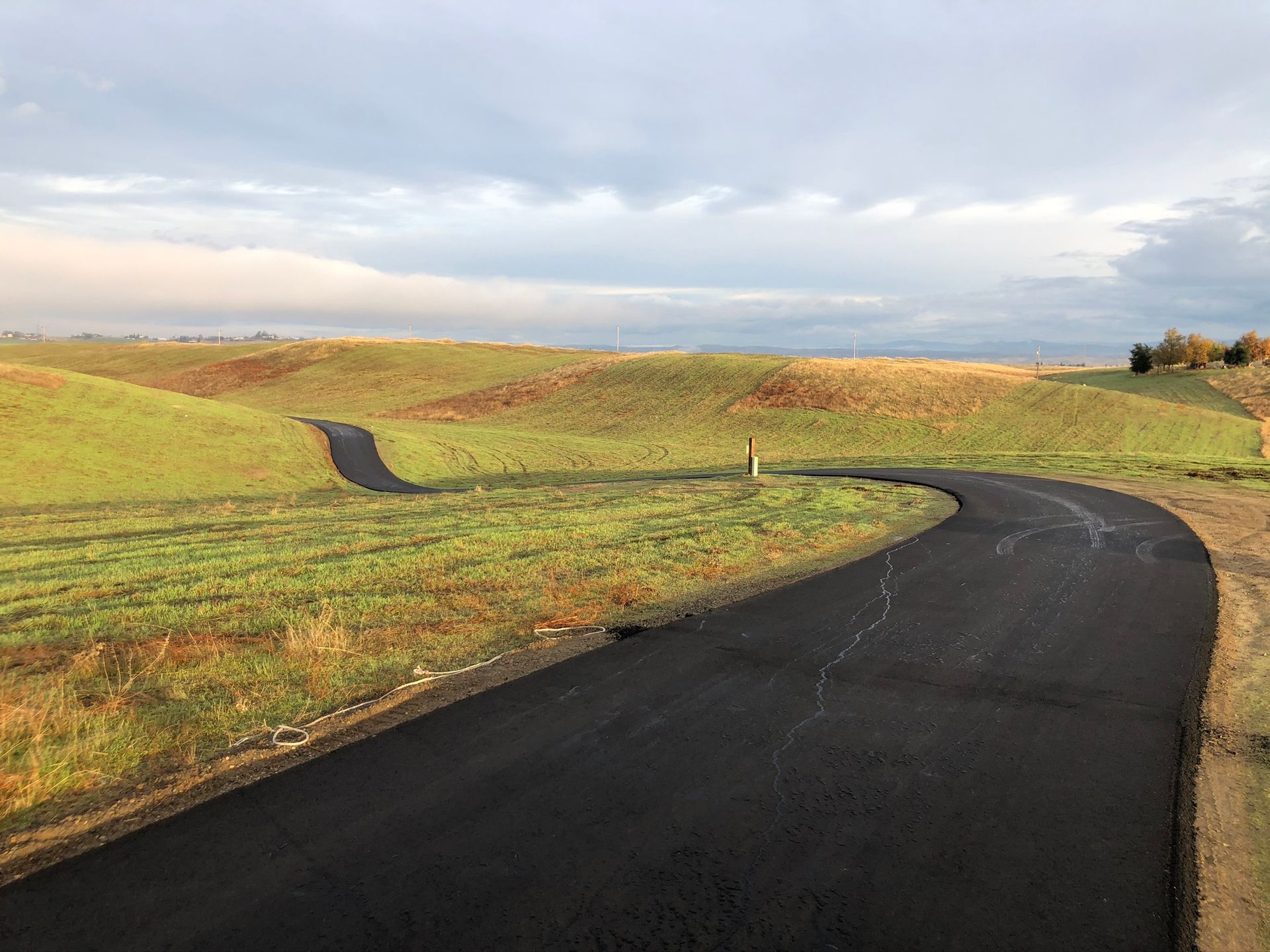 Asphalt paving service