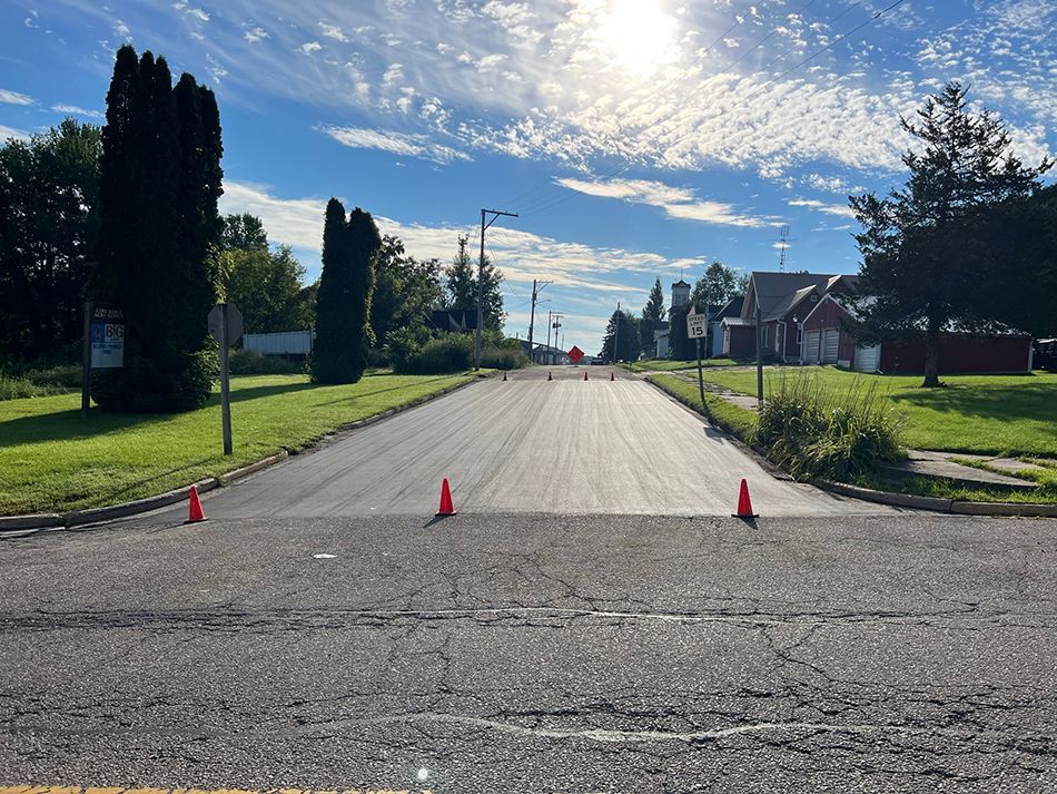 Asphalt paving service