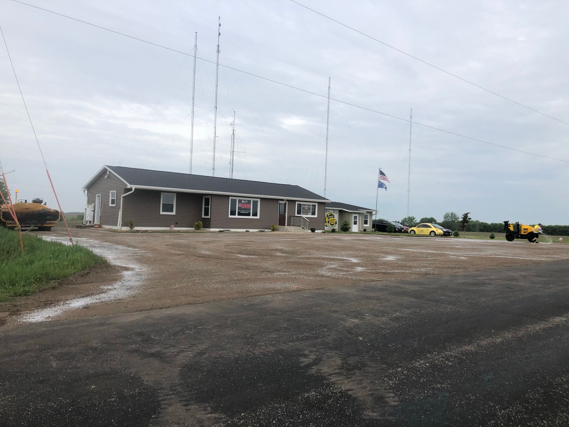 Asphalt paving service