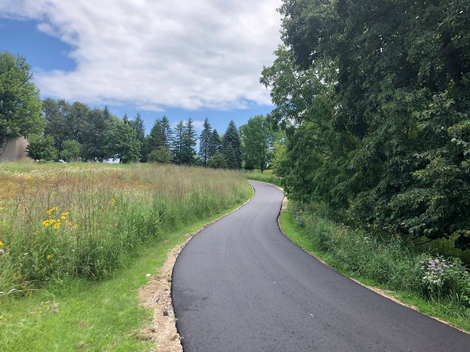 Asphalt paving service