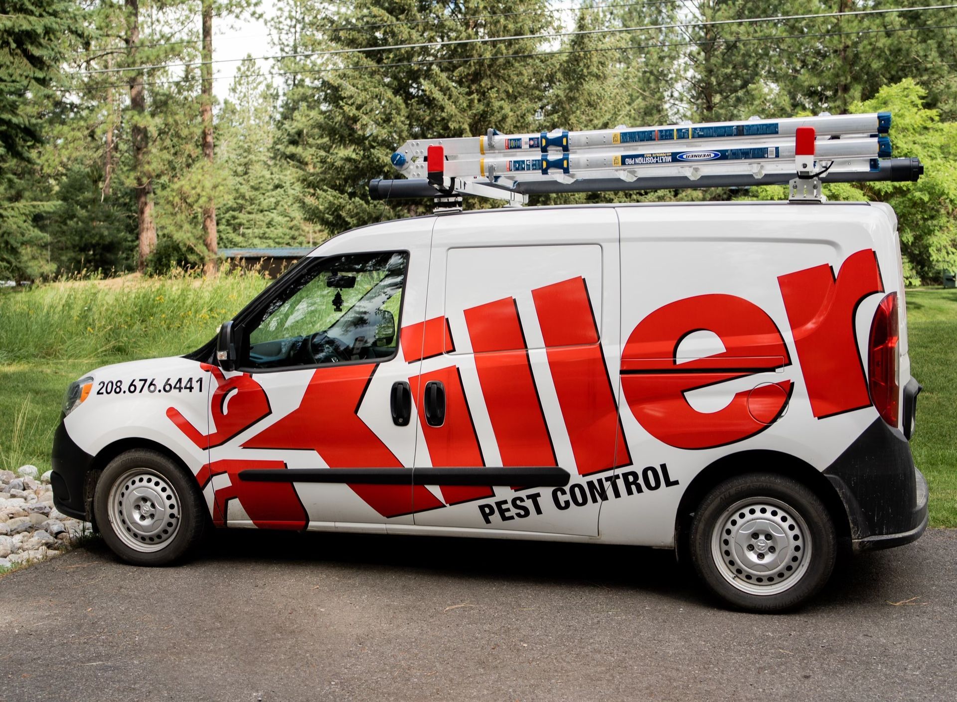 Killer Pest Control service truck