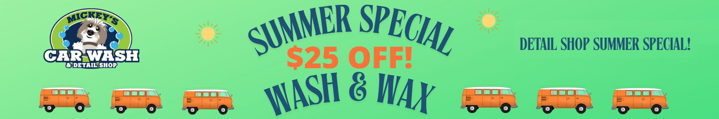 Car Wash Summer Special