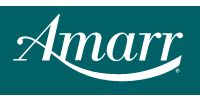 Amarr logo in white script on a teal background with a curved underline