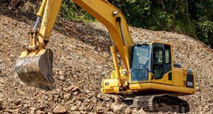 Heavy equipment glass