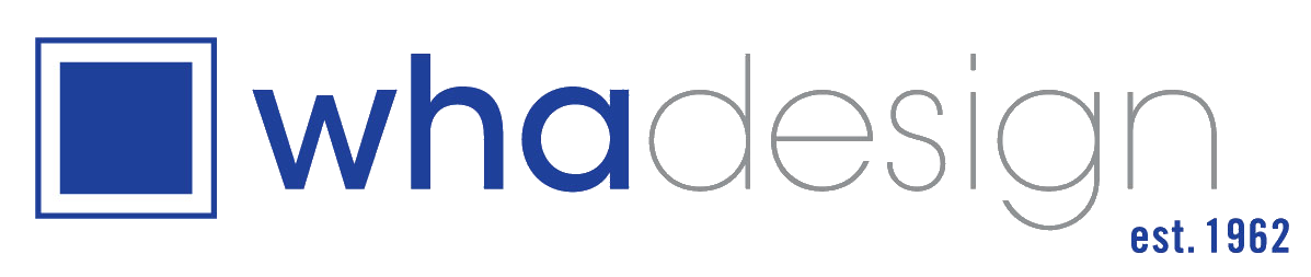 wha design - logo