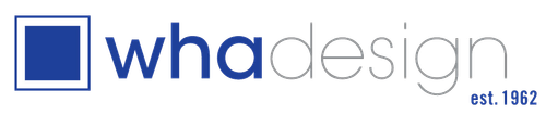 wha design - logo