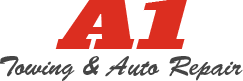 A1 Towing & Auto Repair Logo
